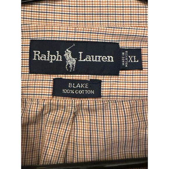 Ralph Lauren Blake Bundle Of 2 Oxfords Sz XL preppy Academia Old Money office - Picture 10 of 16